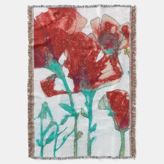 花表現II スローブランケット (正面縦)