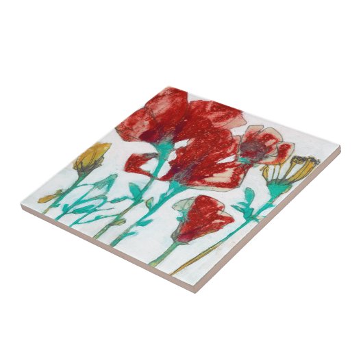 花表現II タイル (側面)