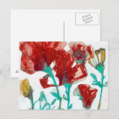 花表現II ポストカード (正面/裏面)