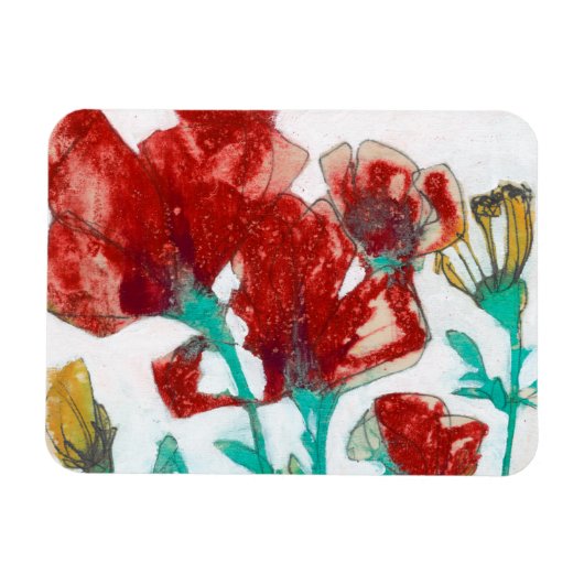 花表現II マグネット (横)