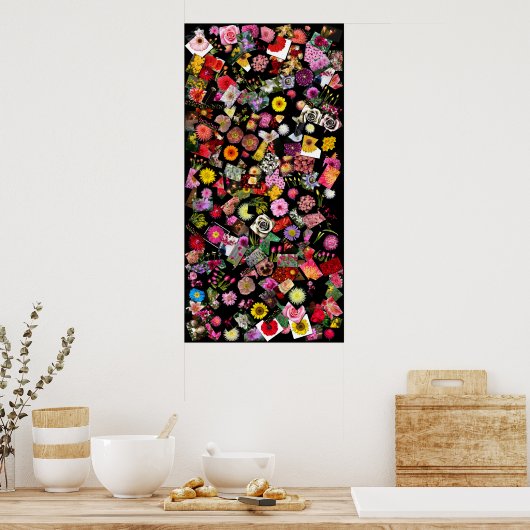 花襟 ポスター (キッチン)