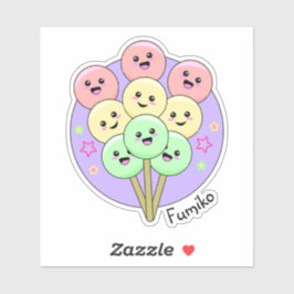 花見だんご スイーツ かわいい 和菓子 シール