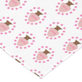 花見日本のさくらんぼツリー ショートテーブルランナー (コーナー)