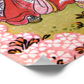 花見,清長花見,清永,浮世絵 ポスター (角)