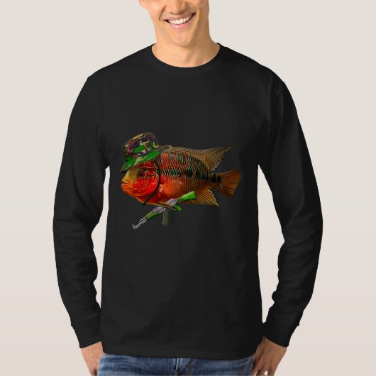 花角水族館魚タンク所有者 Tシャツ (正面)