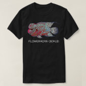 花角水族館魚 Tシャツ (デザイン正面)