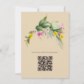 花言葉 招待状 (裏面)