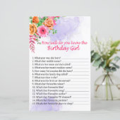 花誕生日女のことをどれだけ知っているか (スタンド正面)