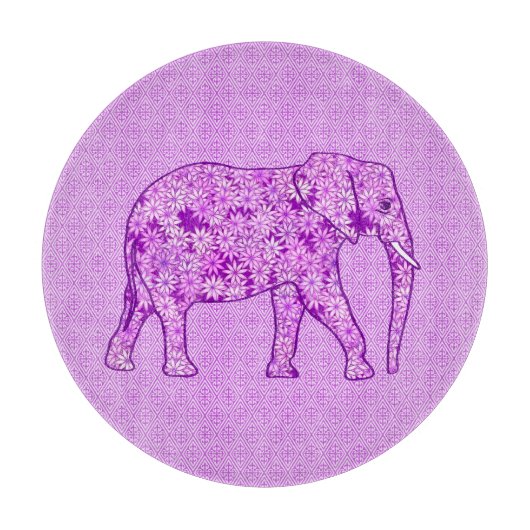花象 – アメジスト紫 カッティングボード (正面)