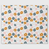 花贈り物の包装、誕生日包装紙 ラッピングペーパー (フラット)