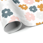 花贈り物の包装、誕生日包装紙 ラッピングペーパー (ロールコーナー)