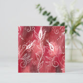 花赤と白柄 カード (スタンド正面)