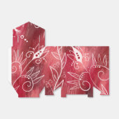 花赤と白柄 フェイバーボックス (折り畳みなし)