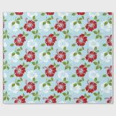 花赤と白類 ラッピングペーパー (フラット)