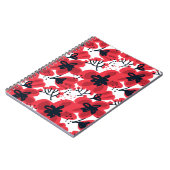 花赤：抽象芸術手描き模様。 ノートブック (左側)