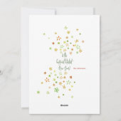 花輪とリボン シーズンカード (裏面)