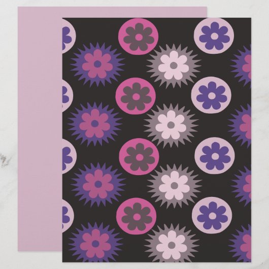 花輪紋様 (正面/裏面)