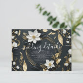 花輪 ウェディング 情報 詳細 写真 エンクロージャーカード (スタンド正面)