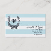 花輪/ナポレオンのビー伝統的な呼び出しカード コーリングカード (正面)