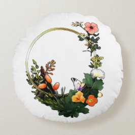 花輪 ラウンドクッション