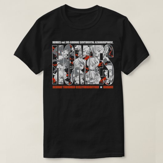 花辺 Tシャツ (デザイン正面)