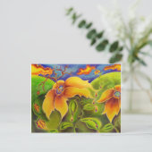 花道はがき ポストカード (スタンド正面)