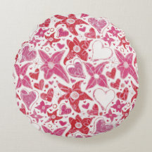 花違うスタイルハート柄