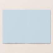 「花配達」フォイル空白のカード（封筒つき） 箔カード (内部)