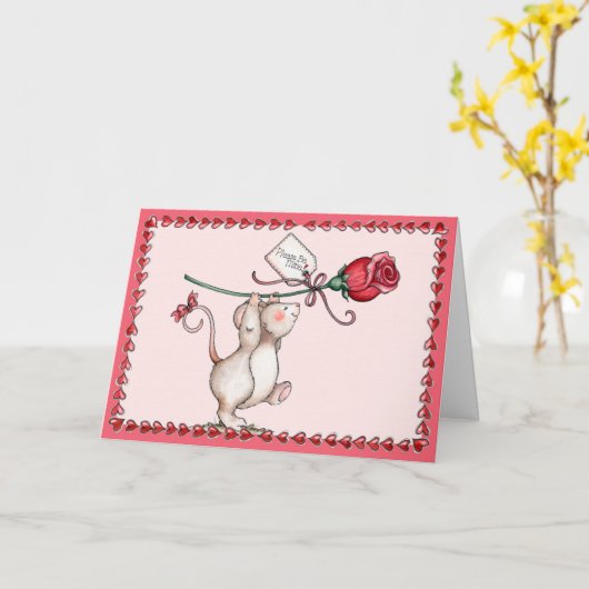 花配達 – Greeting Card カード (黄色い花)