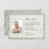 花野追悼葬サンキューカード サンキューカード (正面/裏面)