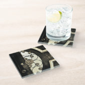 花門 ガラスコースター (アングル)