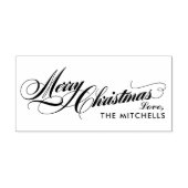 花開いた脚本の聖降誕祭カスタム祭 セルフインキングスタンプ (デザイン)