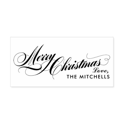 花開いた脚本の聖降誕祭カスタム祭 セルフインキングスタンプ (デザイン)