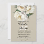 花開くスタート 招待状 (正面)