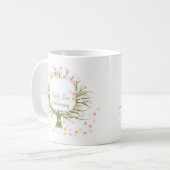 花開くファミリーツリー コーヒーマグカップ (正面左)