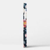 花開くリンゴの実を持つ継ぎ目のない優雅な模様 Case-Mate iPhoneケース (裏面 / 左)