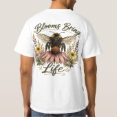 花開く命 Tシャツ (裏面)
