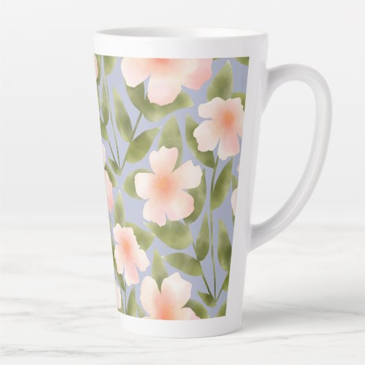 花開く喜び カフェラテマグ (右)
