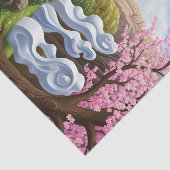 "花開く方程式" - デジタルポートレート 薄葉紙 (詳細)