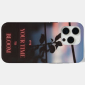 花開く時がきた iPhone 15 カーケース Case-Mate iPhoneケース (裏面 (横))