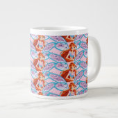 花開く ジャンボコーヒーマグカップ (正面右)