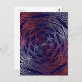 花開く、 ポストカード (正面/裏面)