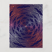 花開く、 ポストカード (正面)