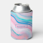 花開カラフルく塩素酸エステル大理石 缶クーラー (缶正面)