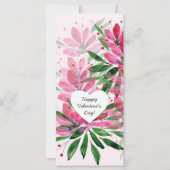 花開花オリジナルアートワークウォーターカラー カード (正面)