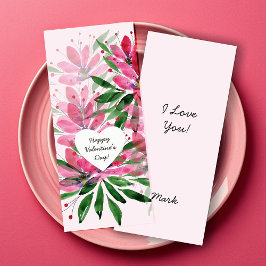 花開花オリジナルアートワークウォーターカラー カード