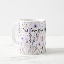 花開花水色ギフトコーヒー愛好家 コーヒーマグカップ