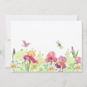 花開花結婚ズ 招待状 (裏面)