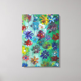 花開花 キャンバスプリント