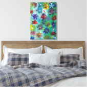 花開花 キャンバスプリント (インサイチュ (寝室))